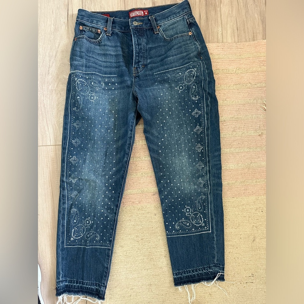 Lucky paisley print jeans